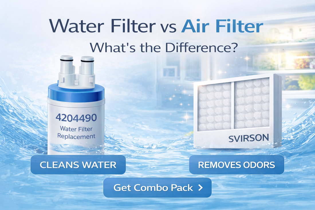 Water Filter vs Air Filter – What’s the Difference?