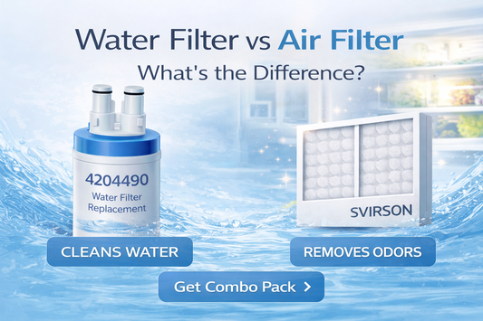 Water Filter vs Air Filter – What’s the Difference?