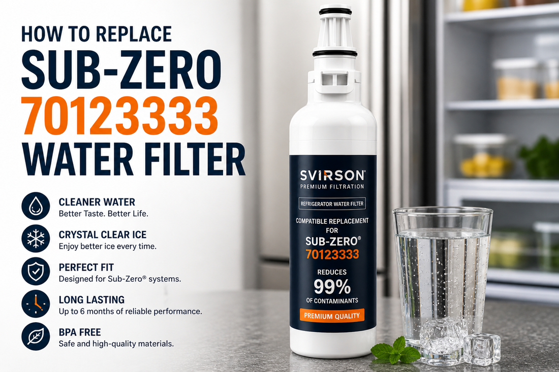 How to Replace Sub-Zero 70123333 Water Filter (Easy Guide)