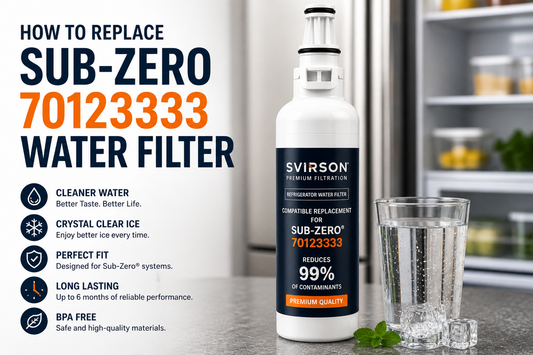 How to Replace Sub-Zero 70123333 Water Filter (Easy Guide)