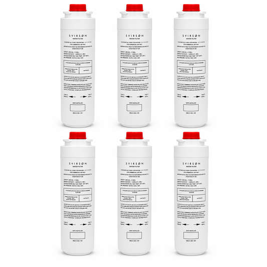 SVIRSON 51300C Water Filter Replacement for Elkay EWF3000 (6 Pack) – Long Lasting Compatible Filters