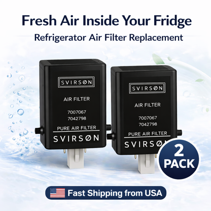 7042798 Refrigerator Air Filter Replacement – 2 Pack | SVIRSON®
