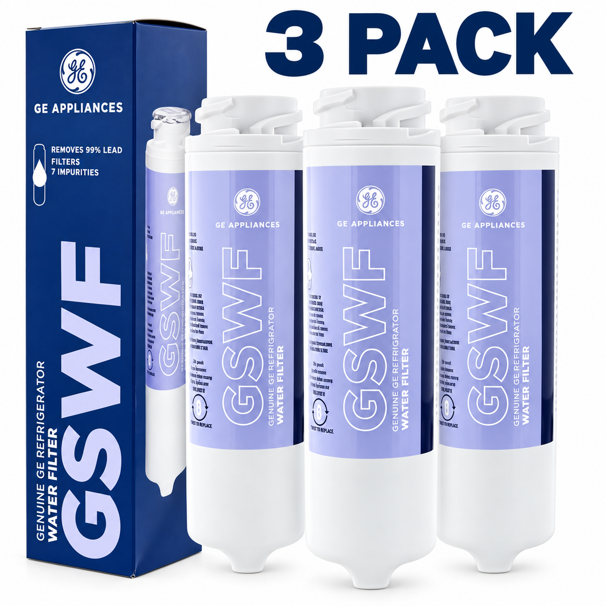 GE Appliances GSWF Refrigerator Water Filter