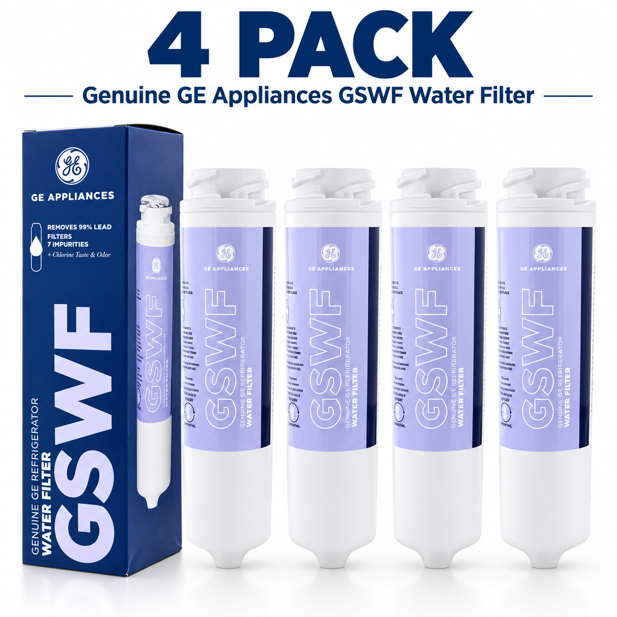 GE Appliances GSWF Refrigerator Water Filter
