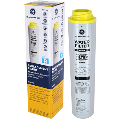 GE FQK1K Under Sink Water Filter Replacement Cartridge
